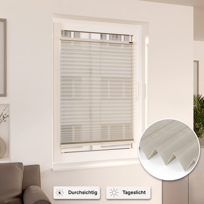 Persianas plisadas | Transparencia y luz natural