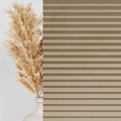 Persiana plisada de nido de abeja | Privacidad y luz natural